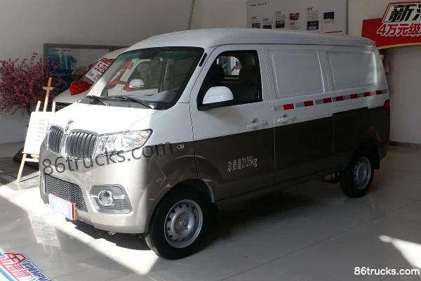 Jinbei Xiaohaishi X30 2021 Edition Fortune Type 102 hp 1.5L 2-seat enclosed cargo van (China VI) Extérieur (3) | 86Trucks