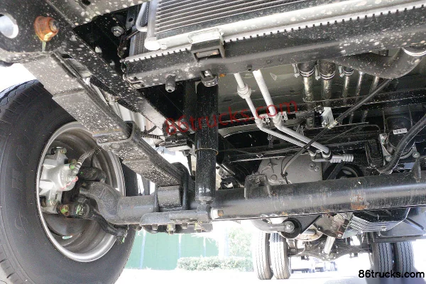 Jinbei T52S Standard 1.6L 116 hp 4X2(6 wheels) Gasoline 2.85m Double-row Flatbed Mini Truck (China VI) Chassis (2) | 86Trucks