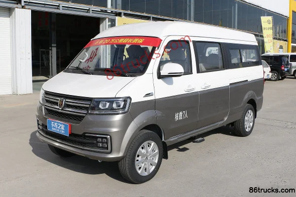 Jinbei New Hiace S 2021 Wealth Central AC 102hp 1.5L 7-Seat Van Exterior (3) | 86Trucks