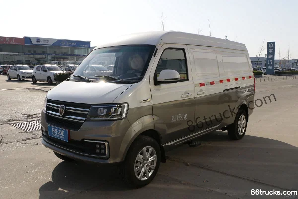 Jinbei New Haishi S 2021 Business Central Air Conditioning Edition 102hp 1.5L 2-Seat Panel Van Exterior (3) | 86Trucks