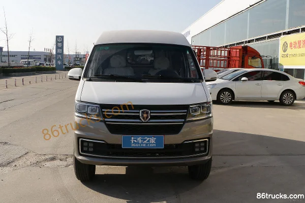 Jinbei New Haishi S 2021 Business Central Air Conditioning Edition 102hp 1.5L 2-Seat Panel Van Exterior (2) | 86Trucks