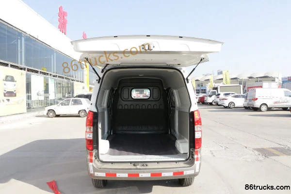 Jinbei New Haishi S 2021 Business Central Air Conditioning Edition 102hp 1.5L 2-Seat Panel Van Cargo Box (1) | 86Trucks