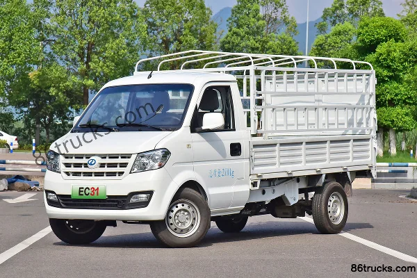 Ruichi EC31 2021 édition longue autonomie 2,6T 2,9 m cabine simple camion à claire-voie électrique pur 41,932 kWh 4X2(6 roues) Extérieur (3)