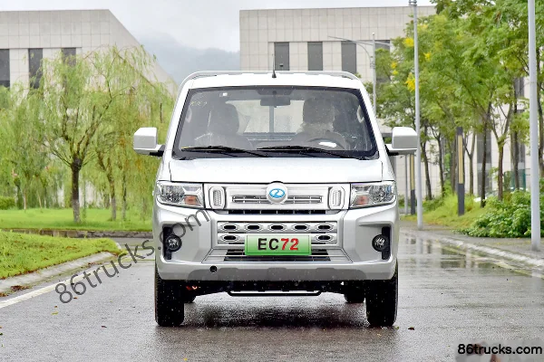 Ruichi EC72 2021 3.3T 2.6m Double Row Electric Flatbed Micro Truck 50.38kWh 4X2(6 wheels) Exterior (2) | 86Trucks