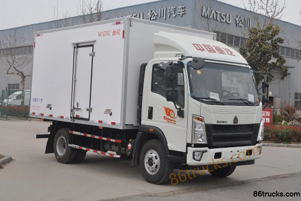 Songchuan Songchuan Sinotruk Chassis Refrigerated Truck