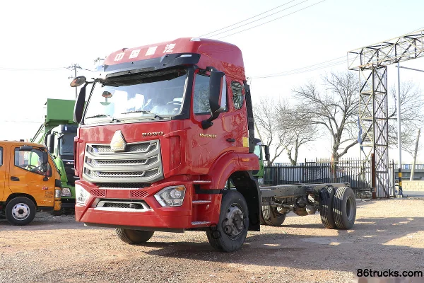 Sinotruk HOWO N5W medium truck top version 220hp 4X2(6 wheels) 6.75m stake cargo truck (China VI) Exterior (3) | 86Trucks