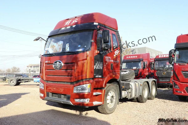 FAW Jiefang Nouveau J6P camion lourd Édition Qualité Prix Version charbon 380 ch 6X4(10 roues) tracteur routier (China VI) Extérieur (3) | 8