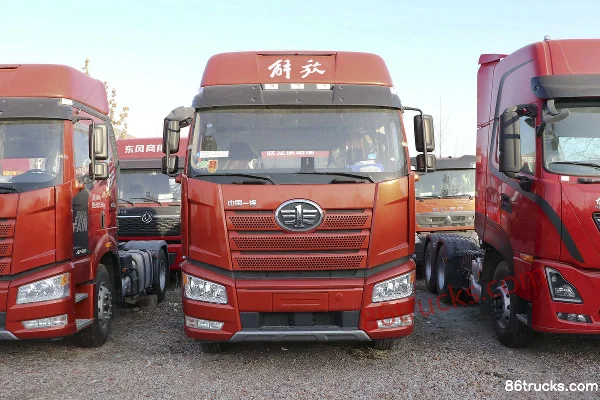FAW Jiefang Nouveau J6P camion lourd Édition Qualité Prix Version charbon 380 ch 6X4(10 roues) tracteur routier (China VI) Extérieur (2) | 8
