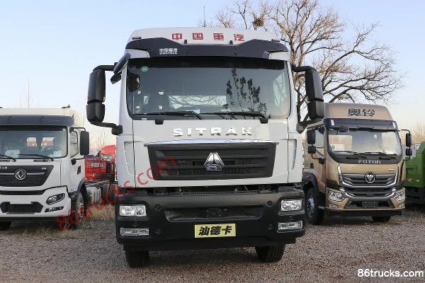 Sinotruk Sitrak G5 310 ch 6X2(8 roues) camion porteur à ridelles 8,6 m Extérieur (2) | 86Trucks