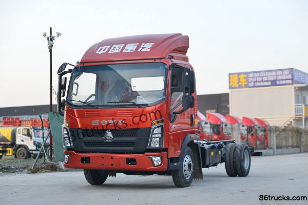 Sinotruk HOWO Tongshuai 150 hp 4X2(6 wheels) 4.15m single-row stake truck (China VI) Exterior (3) | 86Trucks