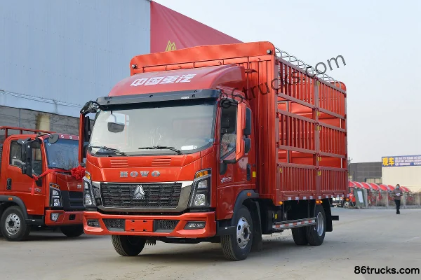 Sinotruk HOWO Tongshuai 2021 model 150 hp 4X2(6 wheels) 4.15m single-row stake truck (China VI) Exterior (3) | 86Trucks