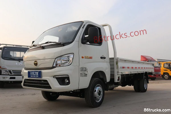 Foton Xiangling M2 Gold Edition 1.5L 143 hp 4X2(6 wheels) gasoline 4.12 m single-row flatbed micro truck (China VI) Exterior (3) | 86Trucks