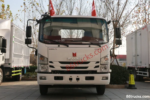 Qingling Lingka 150 hp 4X2(6 wheels) 4.185m Single Row Flatbed Light Truck Exterior (2) | 86Trucks