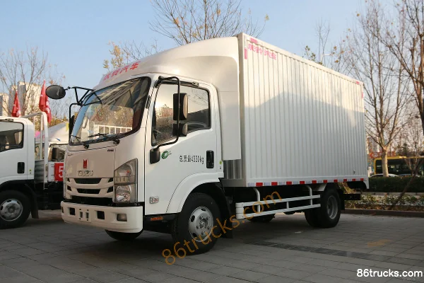 Qingling Lingka 127hp 4X2(6 wheels) 4.2m single-row van light truck (WLY)(China VI) Exterior (3) | 86Trucks