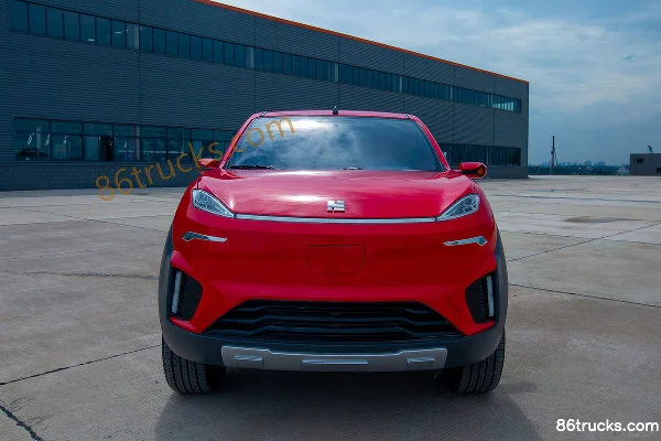 Zhidian K201 low-spec 2WD double-row pure electric pickup truck Cab (2) | 86Trucks
