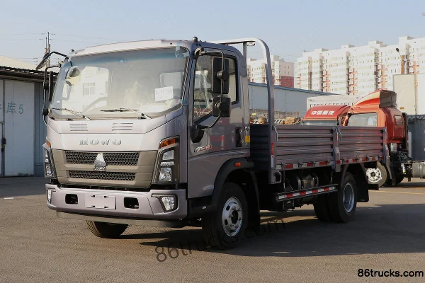 Sinotruk HOWO Tongshuai 160 hp 4X2(6 wheels) 4.15m single-row flatbed light truck (wide-body) (China VI) Exterior (3) | 86Trucks