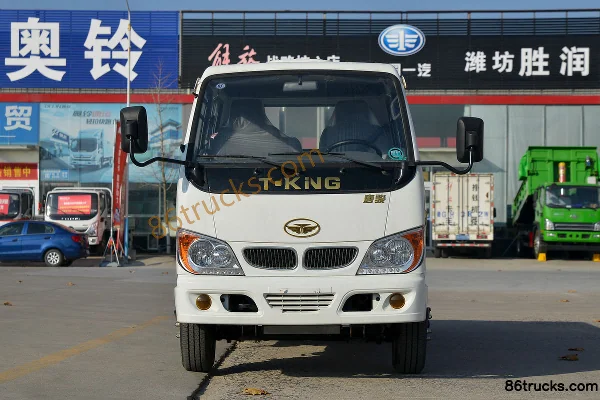 Tangjun Ouling Small BMW 115 hp 4X2(6 wheels) 2.56m Double Row Flatbed Light Truck (China VI) Exterior (2) | 86Trucks