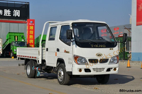 Tangjun Ouling Small BMW 115 hp 4X2(6 wheels) 2.56m Double Row Flatbed Light Truck (China VI) Exterior