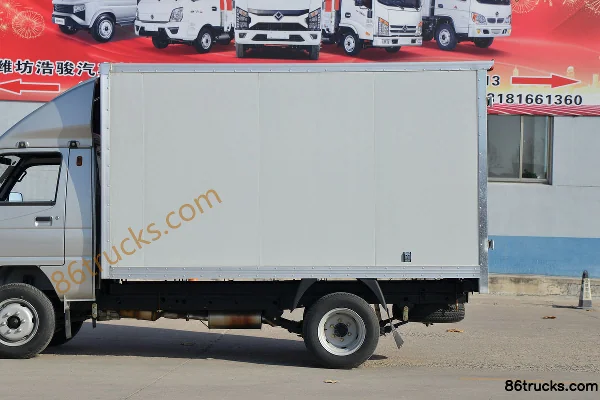 Ouling Sailing F3-II 1.2L 91hp 4X2(6 wheels) Gasoline 3.08m single-row box micro truck (China VI) Body (2) | 86Trucks