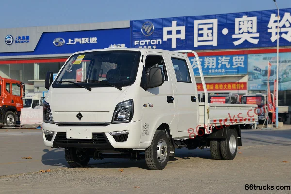 Ouling V5 Series 122hp 4X2(6 wheels) 3.01m double-row flatbed micro truck (China VI) Exterior (3) | 86Trucks