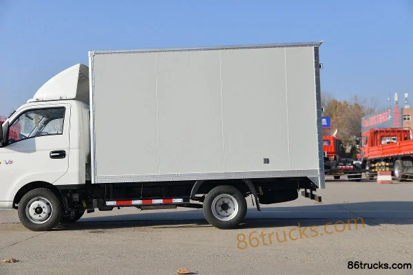 Ouling V5 Series 122hp 4X2(6 wheels) 3.61m single-row box micro truck (China VI) Body (2) | 86Trucks