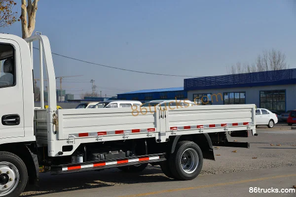 Ouling Jinlika II 115hp 4X2(6 wheels) 4.13m single-row flatbed light truck (China VI) Body (1) | 86Trucks