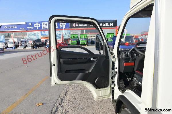 Foton Times Linghang S1 1.5L 136 hp 4X2(6 wheels) gasoline 3.7m single-row van mini truck (China VI) Cab (1) | 86Trucks