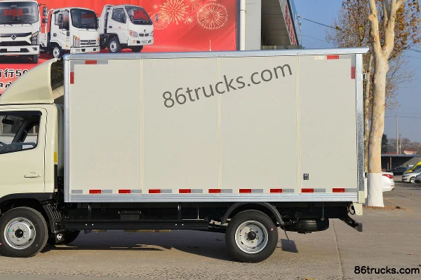 Foton Times Linghang S1 1.5L 136 hp 4X2(6 wheels) gasoline 3.7m single-row van mini truck (China VI) Body (2) | 86Trucks