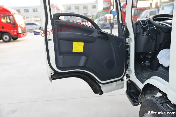 FAW Jiefang HuVR 110 hp 4X2(6 wheels) 3.7m Single Row Flatbed Light Truck Cab (2) | 86Trucks