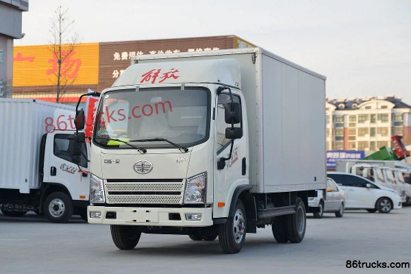 FAW Jiefang Hu VR 130 hp 4X2(6 wheels) 3.7m Single Row Van Light Truck (China VI) Exterior (3) | 86Trucks
