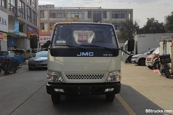JMC Shunda Small Truck Deluxe 116 hp 4X2(6 wheels) 3.7m Single Row Flatbed Light Truck (China VI) Exterior (2) | 86Trucks