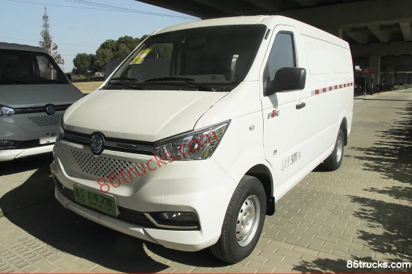 Dongfeng Yufeng EM26 3T 4.865m Pure Electric Van Transport Truck (Range 220km) 41.472kWh Exterior (3) | 86Trucks