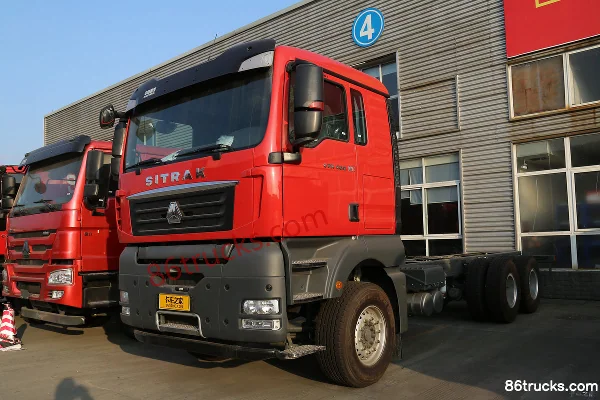 Sinotruk Sitrak C7H Heavy Truck 400 hp 6X4(10 wheels) Fire Truck Chassis (China VI) Exterior (3) | 86Trucks
