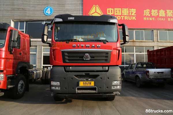 Sinotruk Sitrak C7H Heavy Truck 400 hp 6X4(10 wheels) Fire Truck Chassis (China VI) Exterior (2) | 86Trucks