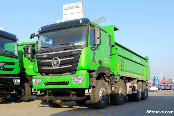 Foton AumanGTL Quality Enjoy Edition Basic Type 440 hp 8X4(12 wheels) 5.6m Dump Truck (China VI) Exterior (3) | 86Trucks