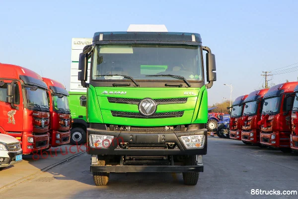 Foton Auman GTL Zhixiang Edition 460hp 8X4(12 wheels) 6.5m LNG Dump Truck (China VI) Exterior (2) | 86Trucks