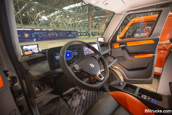 Zhidian Auto F101 3.495m pure electric closed van 17kWh Cab (1) | 86Trucks