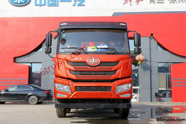 FAW Jiefang Qingdao HanV Heavy Truck 2.0 Edition 350 hp 8X4(12 wheels) 6.5m Dump Truck (457 upgraded welded axle) Exterior (2) | 86Trucks