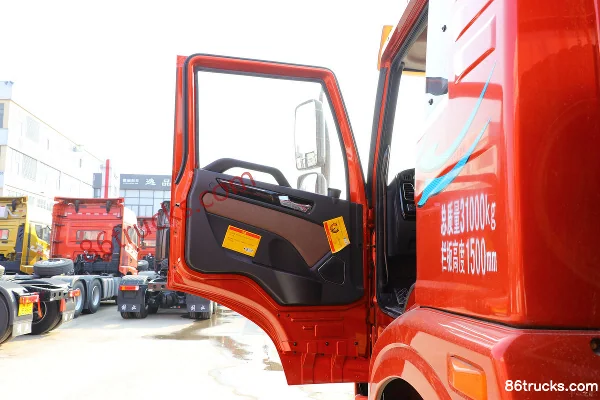 FAW Jiefang Qingdao HanV Heavy Truck 2.0 Edition 350 hp 8X4(12 wheels) 6.5m Dump Truck (457 upgraded welded axle) Cab (1) | 86Trucks