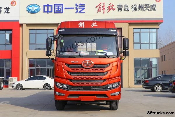 FAW Jiefang Qingdao Han V2.0 heavy truck 260 hp 6X2(8 wheels) 9.5m van cargo truck (ratio 4.444) Exterior (2) | 86Trucks