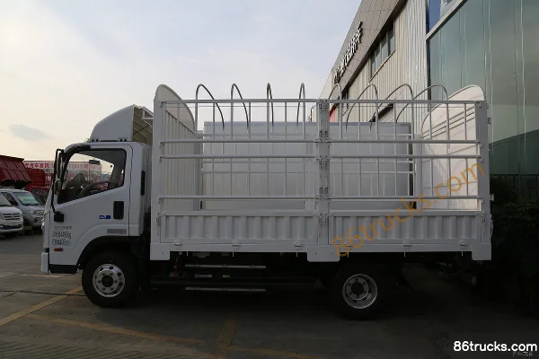 Hyundai Commercial Vehicle Hongtu EV 4.5T 4.14m single-row pure electric cage truck 89kWh 4X2(6 roues) Extérieur (3) | 86Trucks