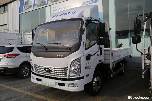 Hyundai Commercial Vehicle Hongtu EV 4.5T 4.14m single-row pure electric flatbed truck 89kWh 4X2(6 roues) Extérieur (3) | 86Trucks