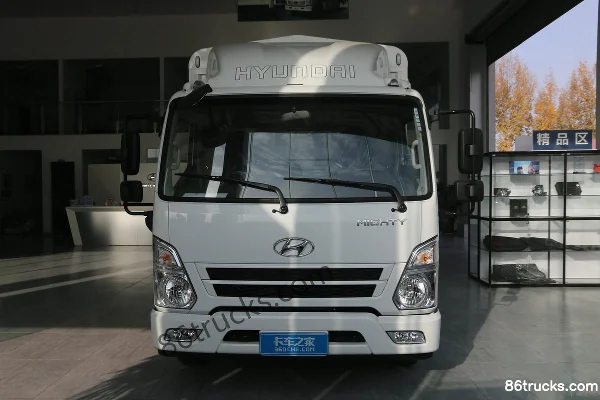 Hyundai Commercial Vehicle Shengtu H5 154hp 4X2(6 wheels) 5.6m half-cab stake-side truck (automatic) Exterior (2) | 86Trucks