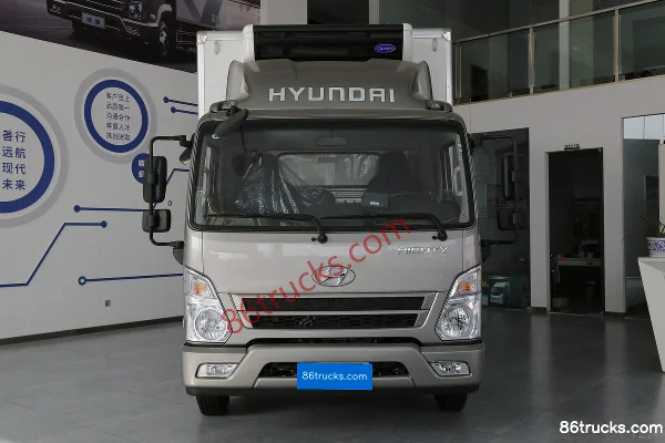 Hyundai Commercial Vehicle Shengtu 150 hp 4X2(6 wheels) 4.05 m automatic refrigerated truck (China VI) Exterior (2) | 86Trucks