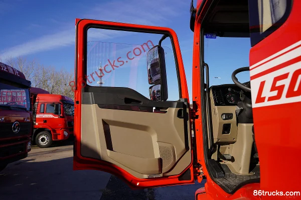 SHACMAN Delong L5000 Classic Edition 245hp 4X2(6 wheels) 6.8m AMT Automatic Gearbox Stake Cargo Truck (China VI) Cab (1) | 86Trucks
