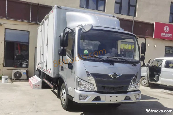 Foton Times Linghang 5 150hp 4X2(6 wheels) 4.08m Refrigerated Truck (China VI) Exterior