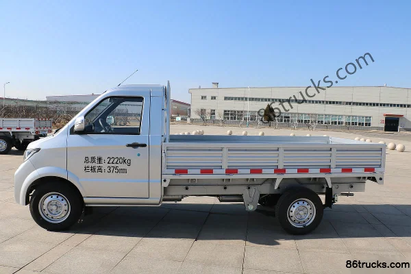 Chenggong Zebra Standard 1.5L 115ch 4X2(6 roues) Essence 2.9m Camion plateau simple cabine micro camion (China VI) Extérieur (3) | 86Trucks
