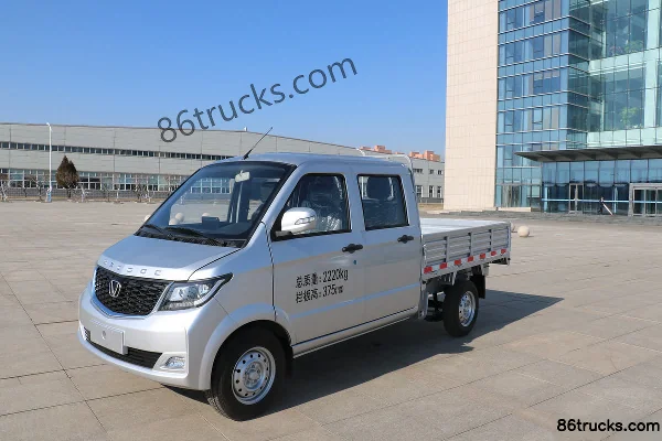 Chenggong Zebra 2026 Classic 1.5L Gasoline 116 hp 4X2(6 wheels) 2.16m Double Row Flatbed Micro Truck Exterior (3) | 86Trucks