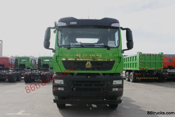 Sinotruk HOWO TX Basic Edition Flagship Edition 460hp 8X4(12 wheels) 5.8m Dump Garbage Truck (ZZ5317ZLJV256GF1) Exterior (2) | 86Trucks