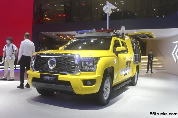 King Kong Pao Manual 4WD Multi-purpose Double-row Pickup (China VI) Cab (2) | 86Trucks